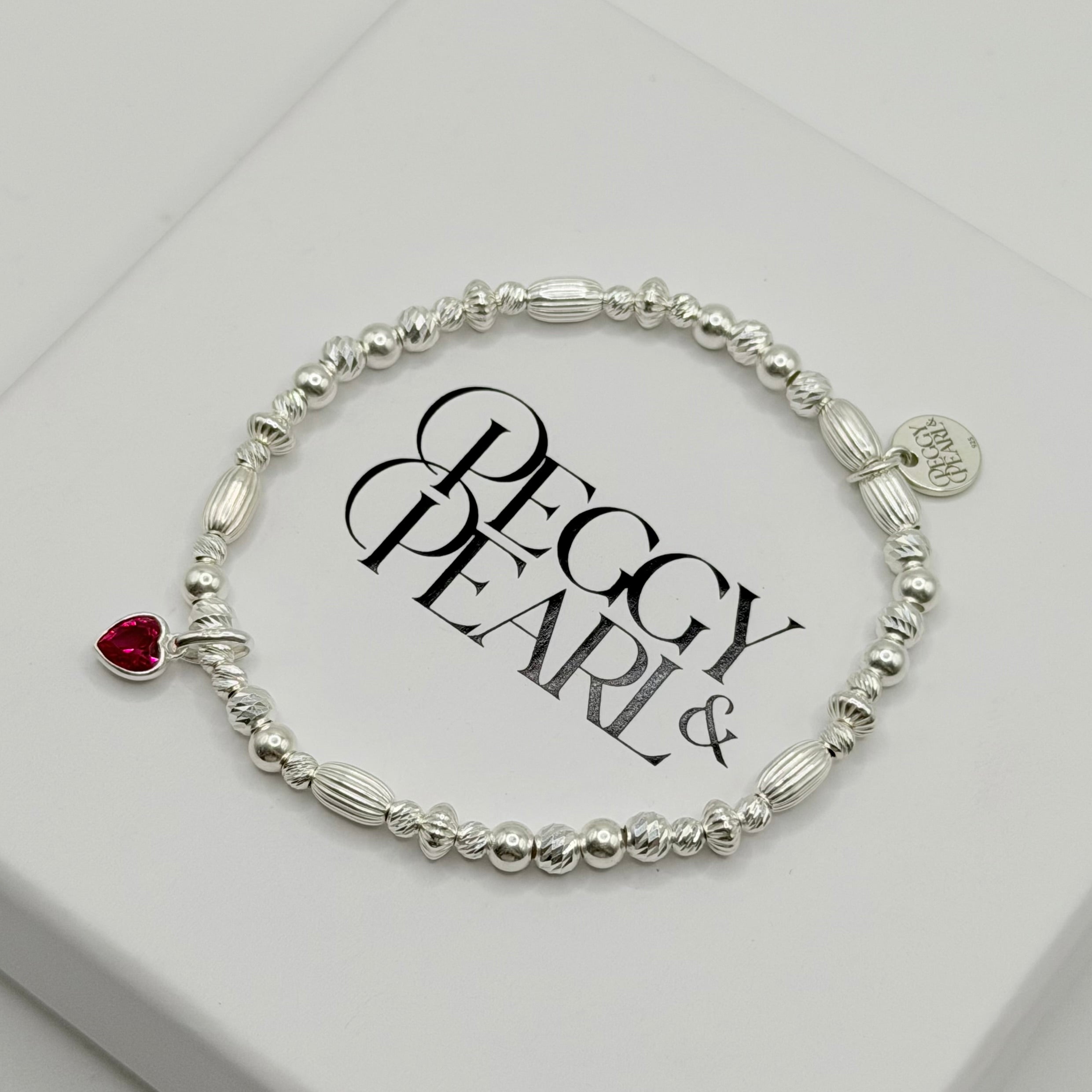 July Ruby Bracelet