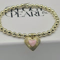 Blush Heart Bracelet