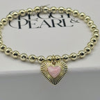 Blush Heart Bracelet
