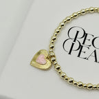 Blush Heart Bracelet