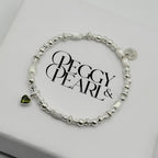 August Peridot Bracelet