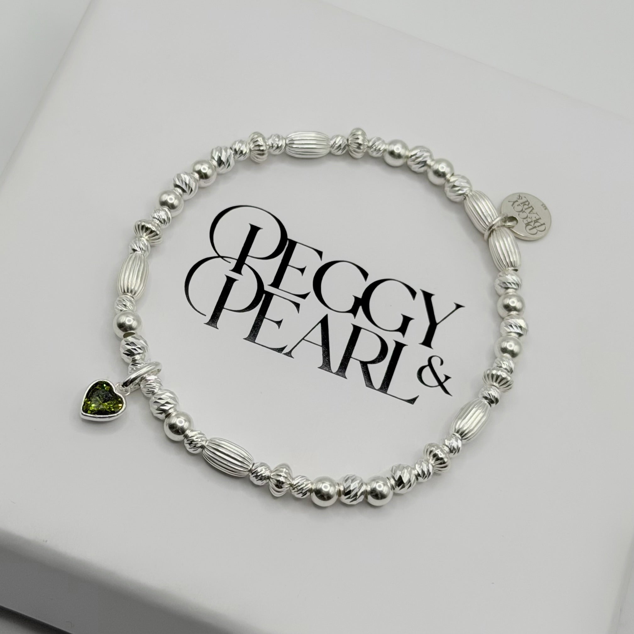 August Peridot Bracelet