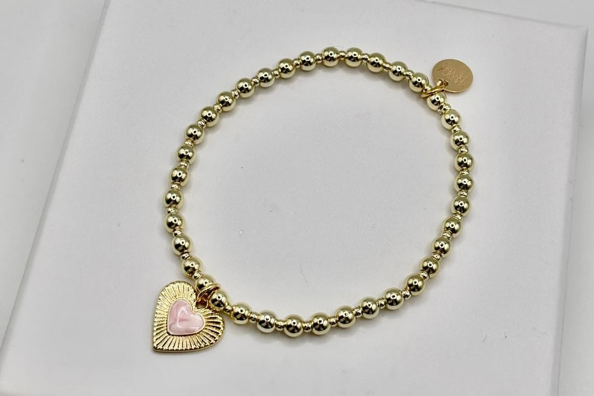 Blush Heart Bracelet