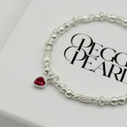 July Ruby Bracelet