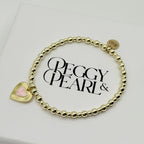 Blush Heart Bracelet
