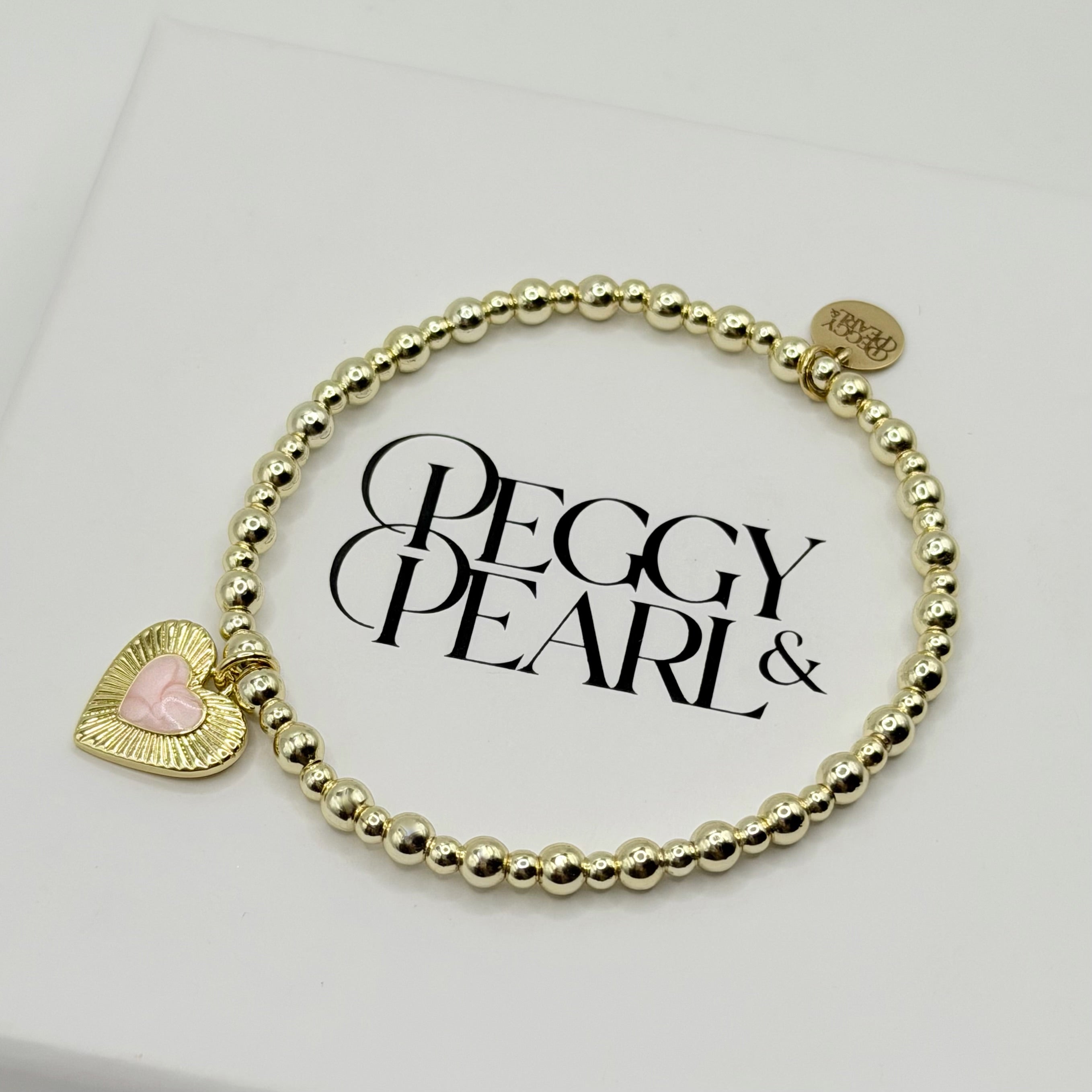 Blush Heart Bracelet