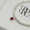 July Ruby Bracelet