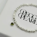 August Peridot Bracelet